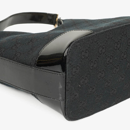 Gucci GG Hobo-Schultertasche in Navy