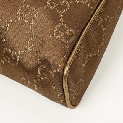 Gucci Abbey D-Ring Pochette aus GG Satin