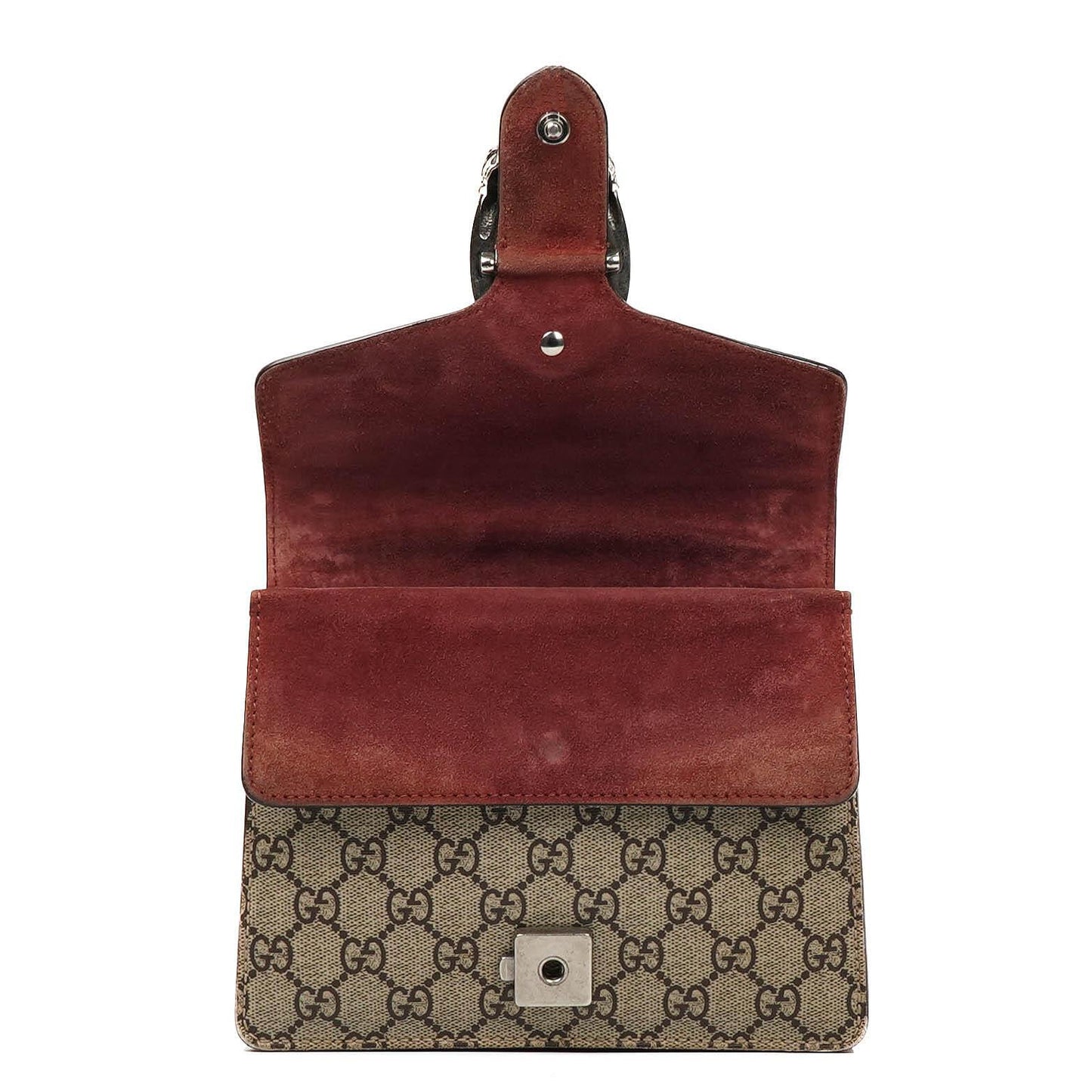 Gucci GG Supreme Monogram Blooms Mini Dionysus Schultertasche