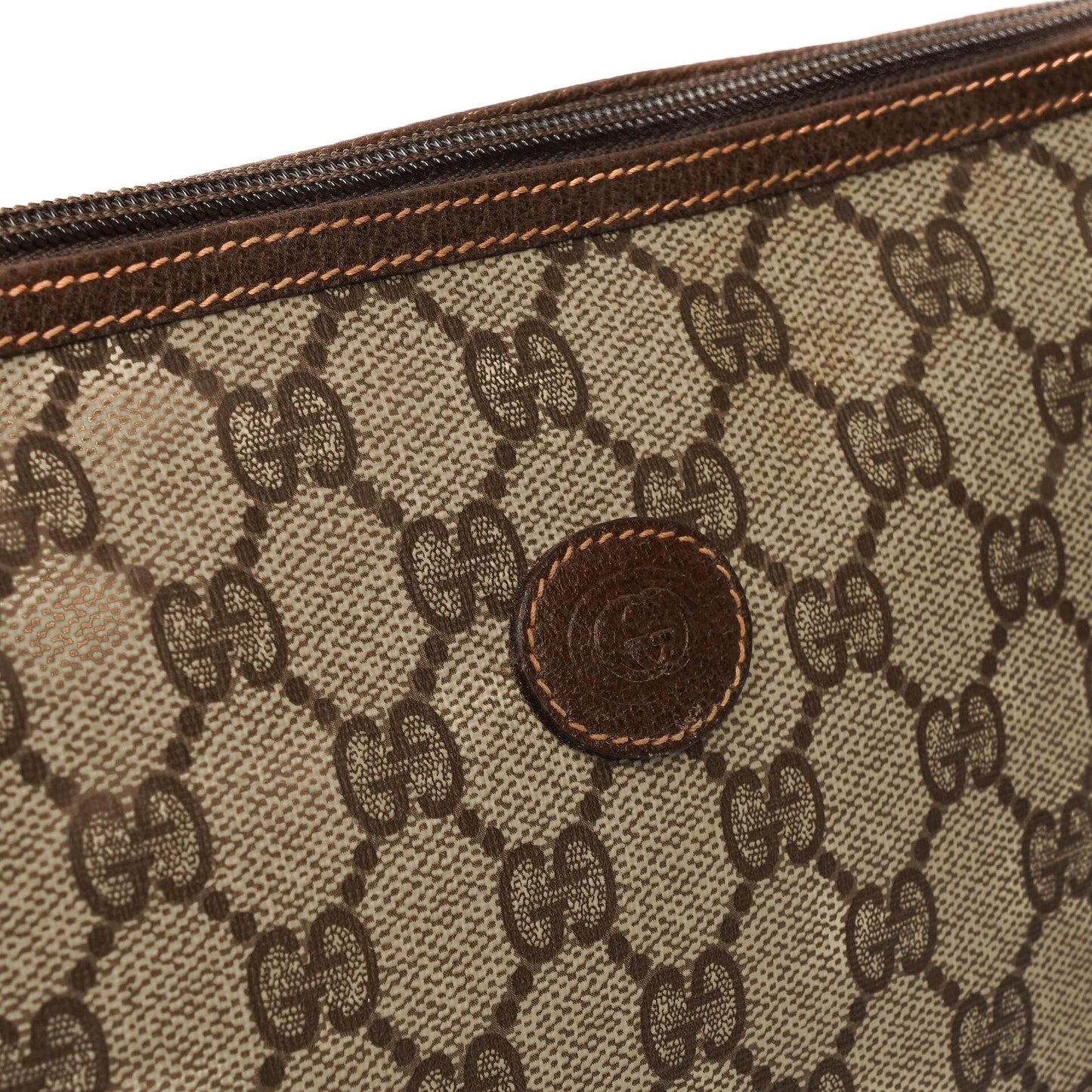 Gucci GG Supreme Monogram Clutch Tasche