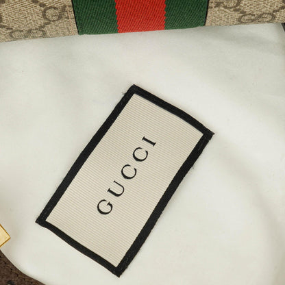 Gucci Kleine Ophidia Dome Schultertasche aus GG Supreme Monogram mit abgerundeter Oberseite