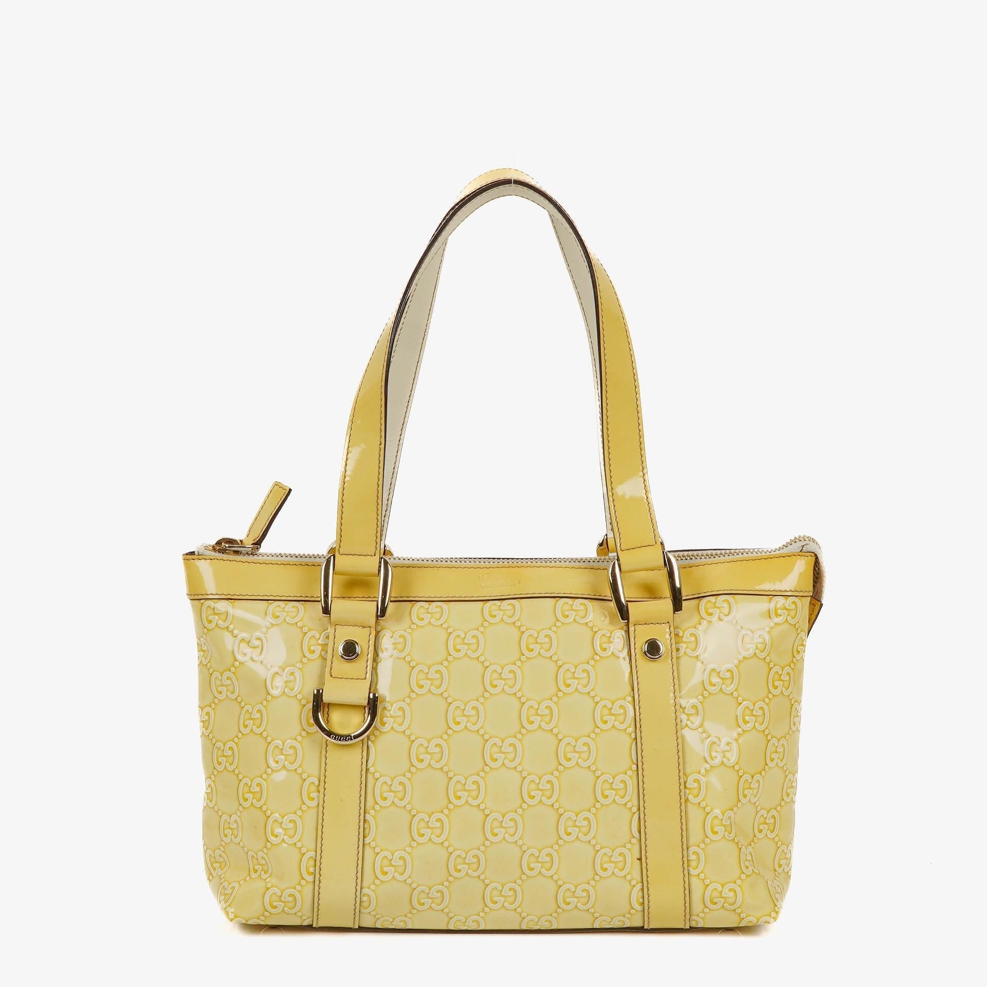 Gucci GG Abbey Tote-Tasche in Gelb