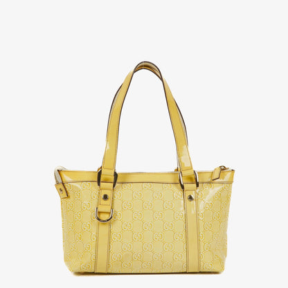 Gucci GG Abbey Tote-Tasche in Gelb