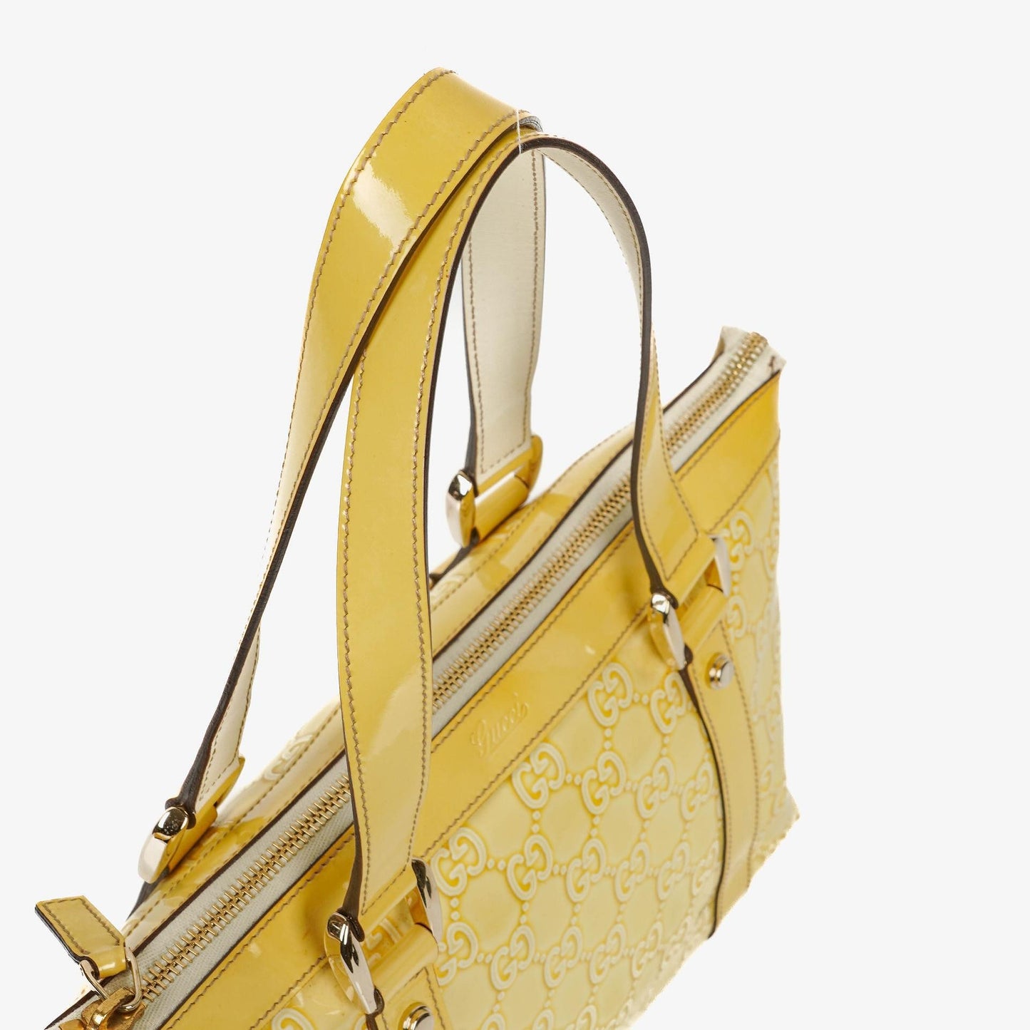 Gucci GG Abbey Tote-Tasche in Gelb