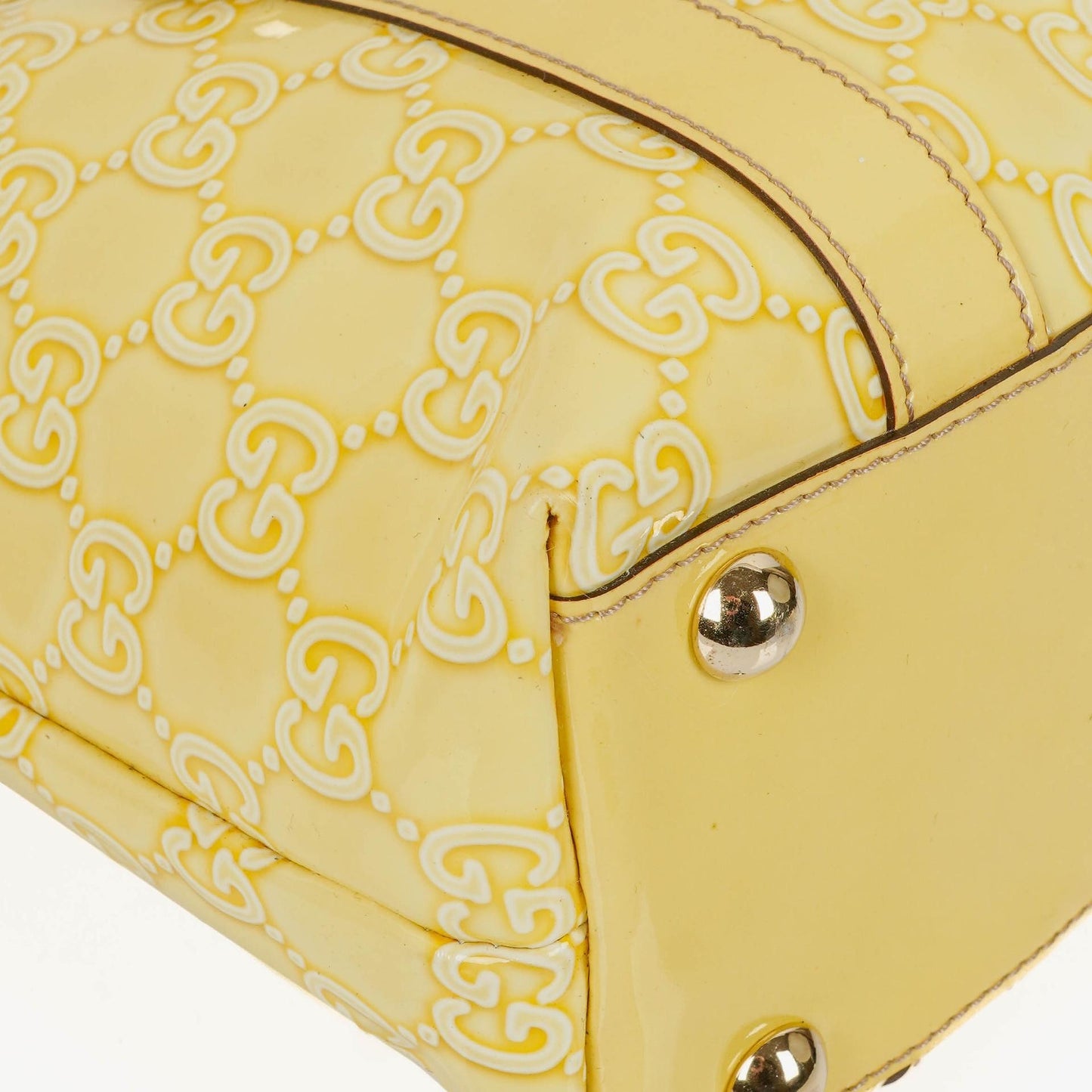 Gucci GG Abbey Tote-Tasche in Gelb