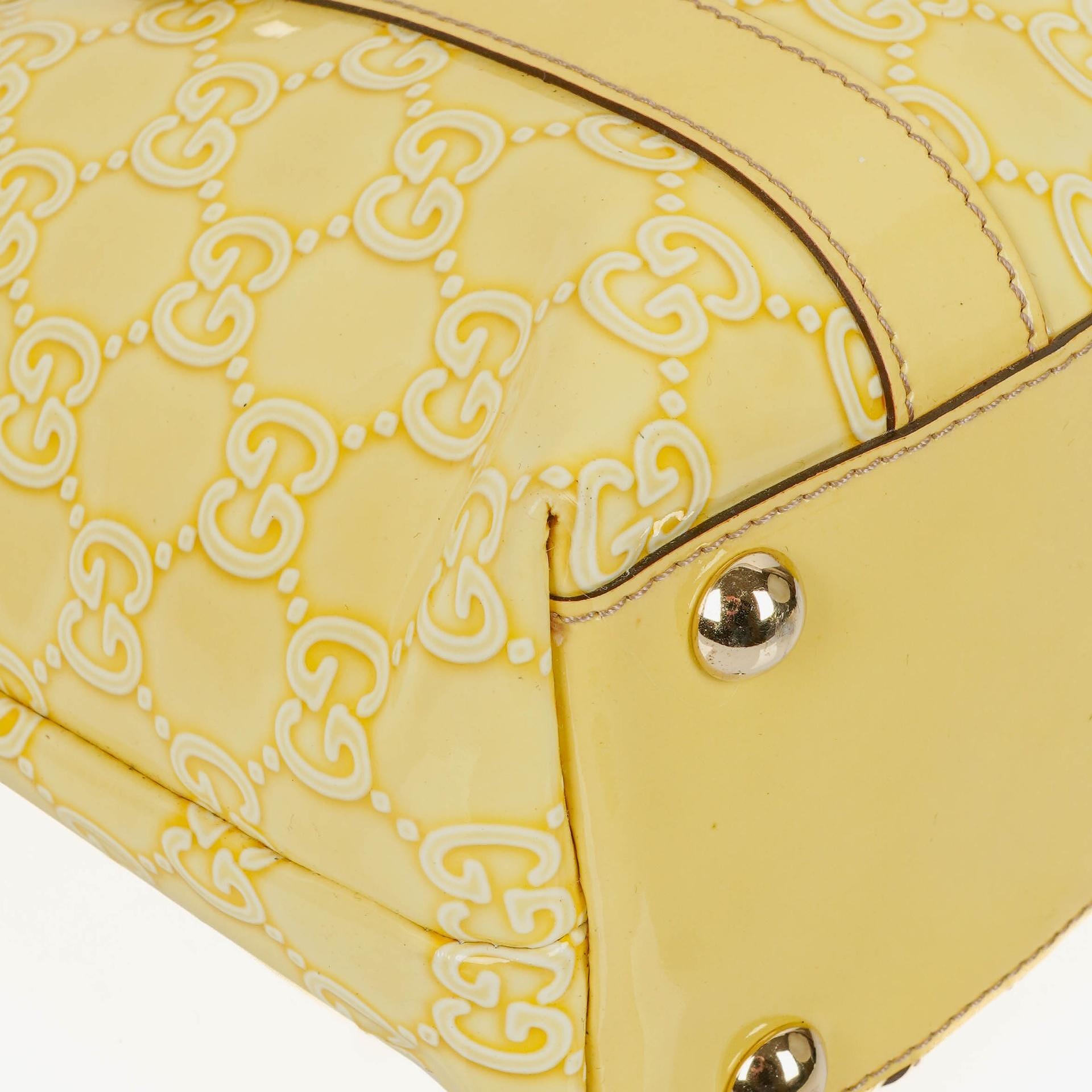 Gucci GG Abbey Tote-Tasche in Gelb