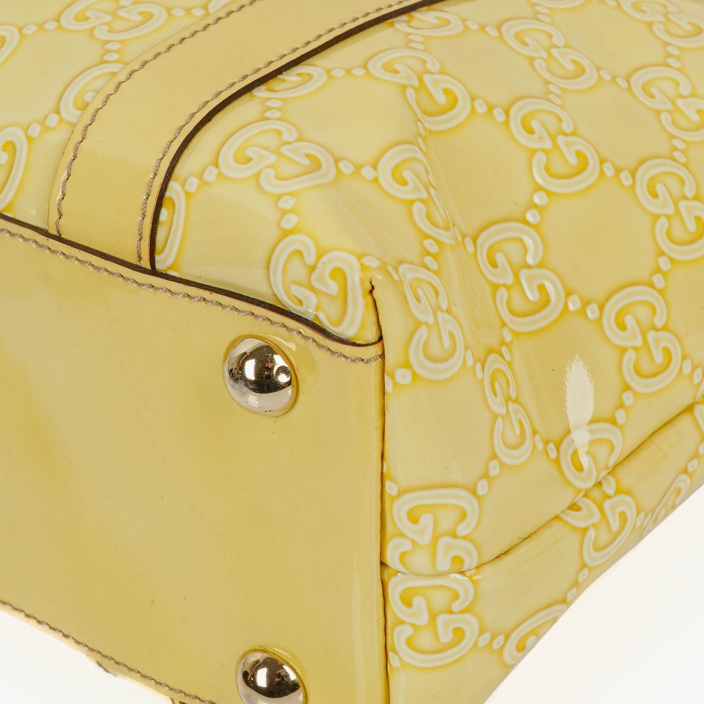 Gucci GG Abbey Tote-Tasche in Gelb