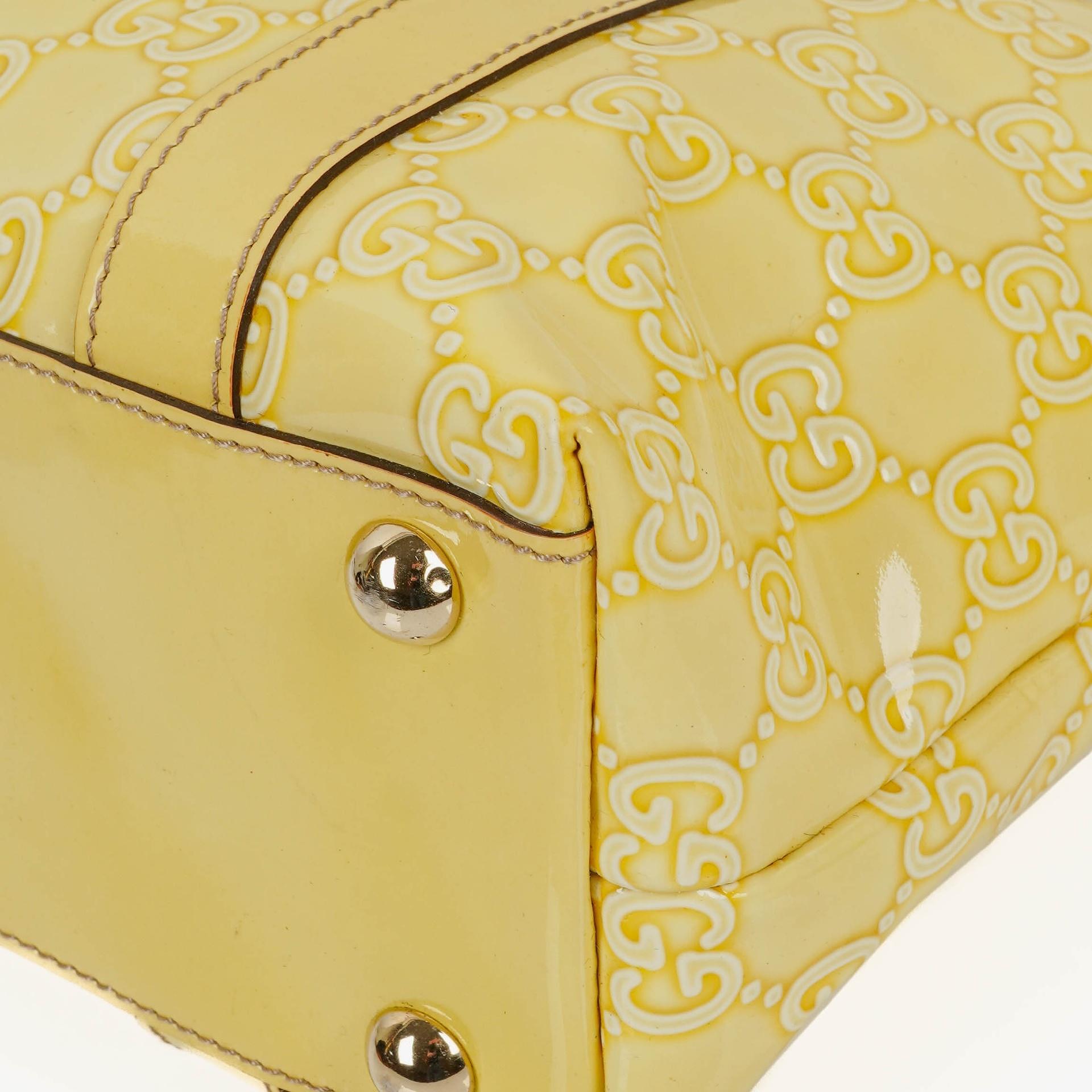 Gucci GG Abbey Tote-Tasche in Gelb