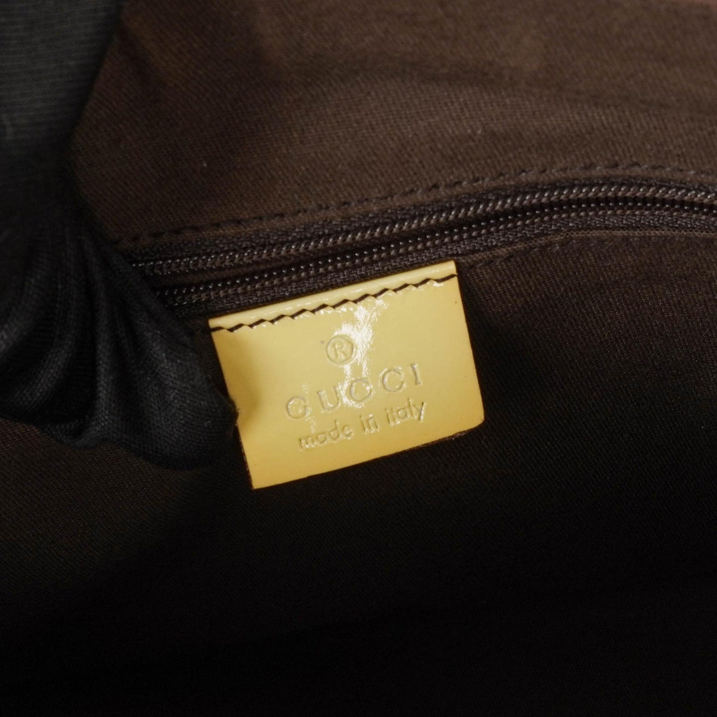 Gucci GG Abbey Tote-Tasche in Gelb