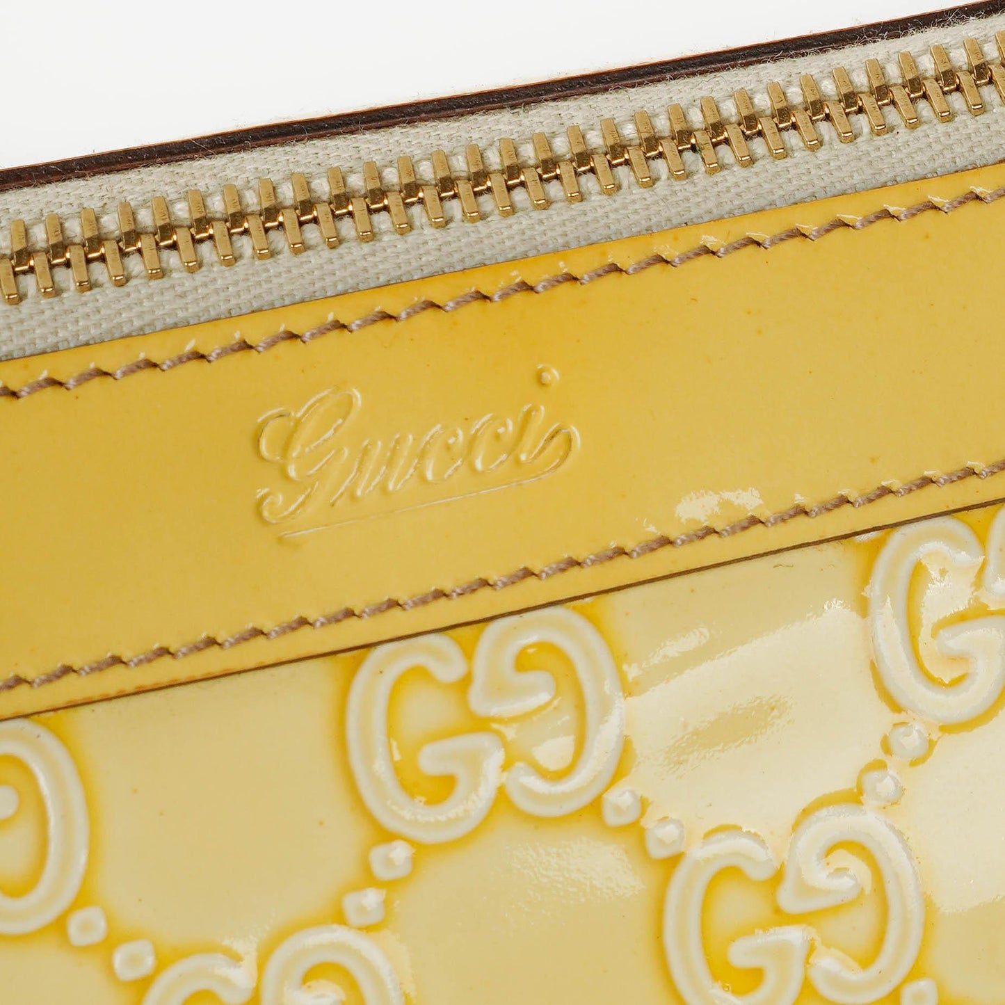 Gucci GG Abbey Tote-Tasche in Gelb