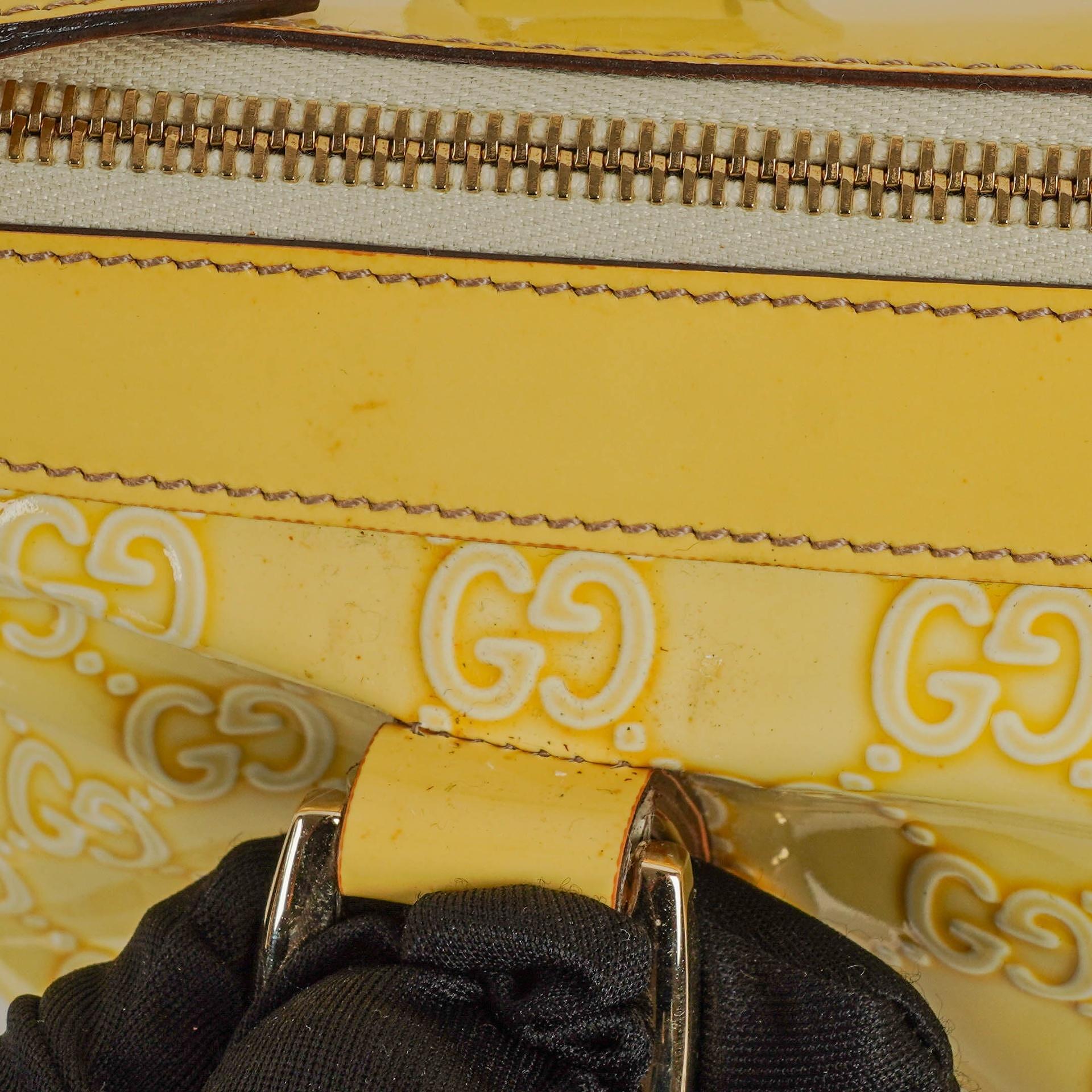 Gucci GG Abbey Tote-Tasche in Gelb