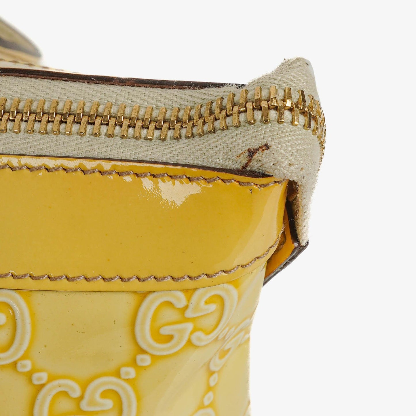 Gucci GG Abbey Tote-Tasche in Gelb