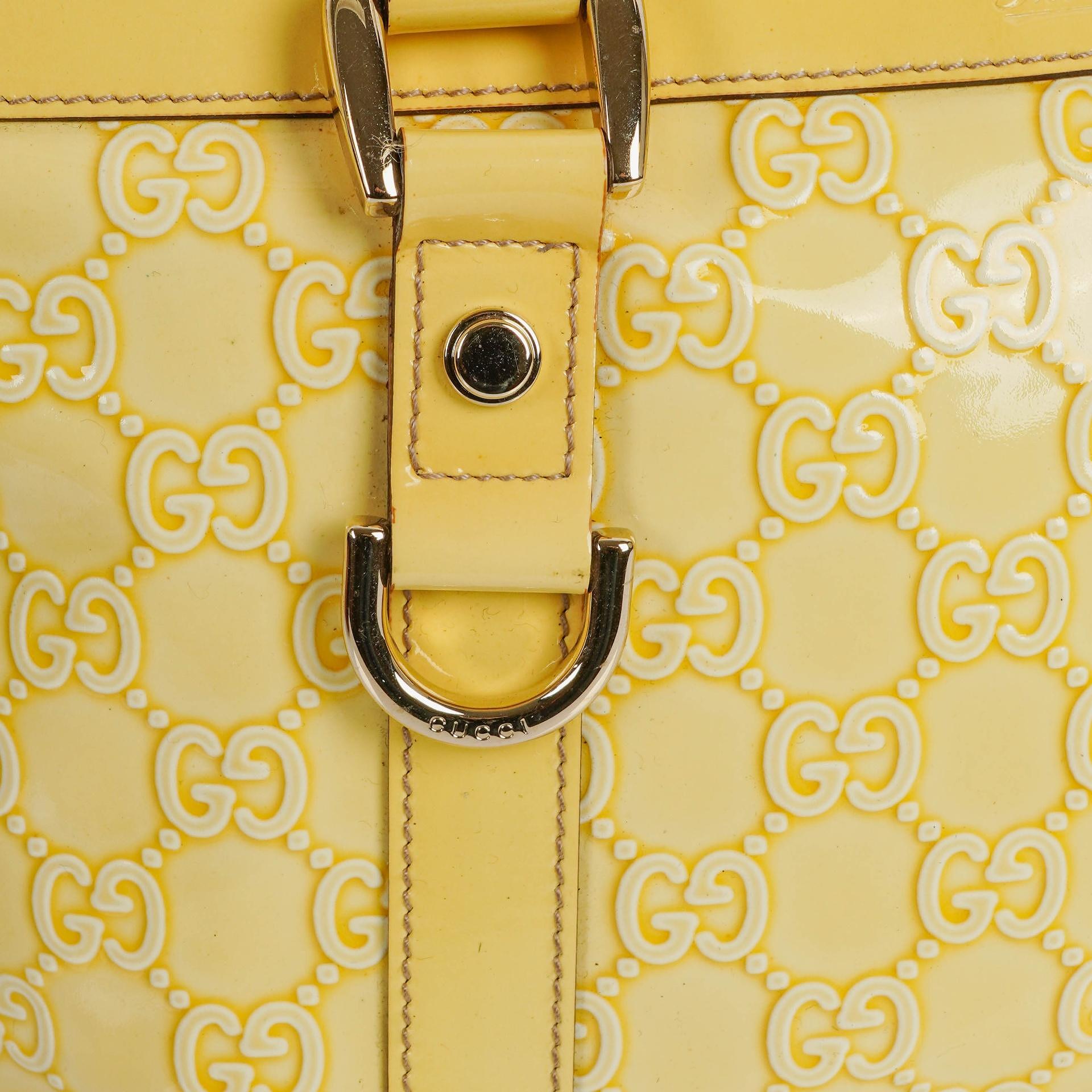 Gucci GG Abbey Tote-Tasche in Gelb