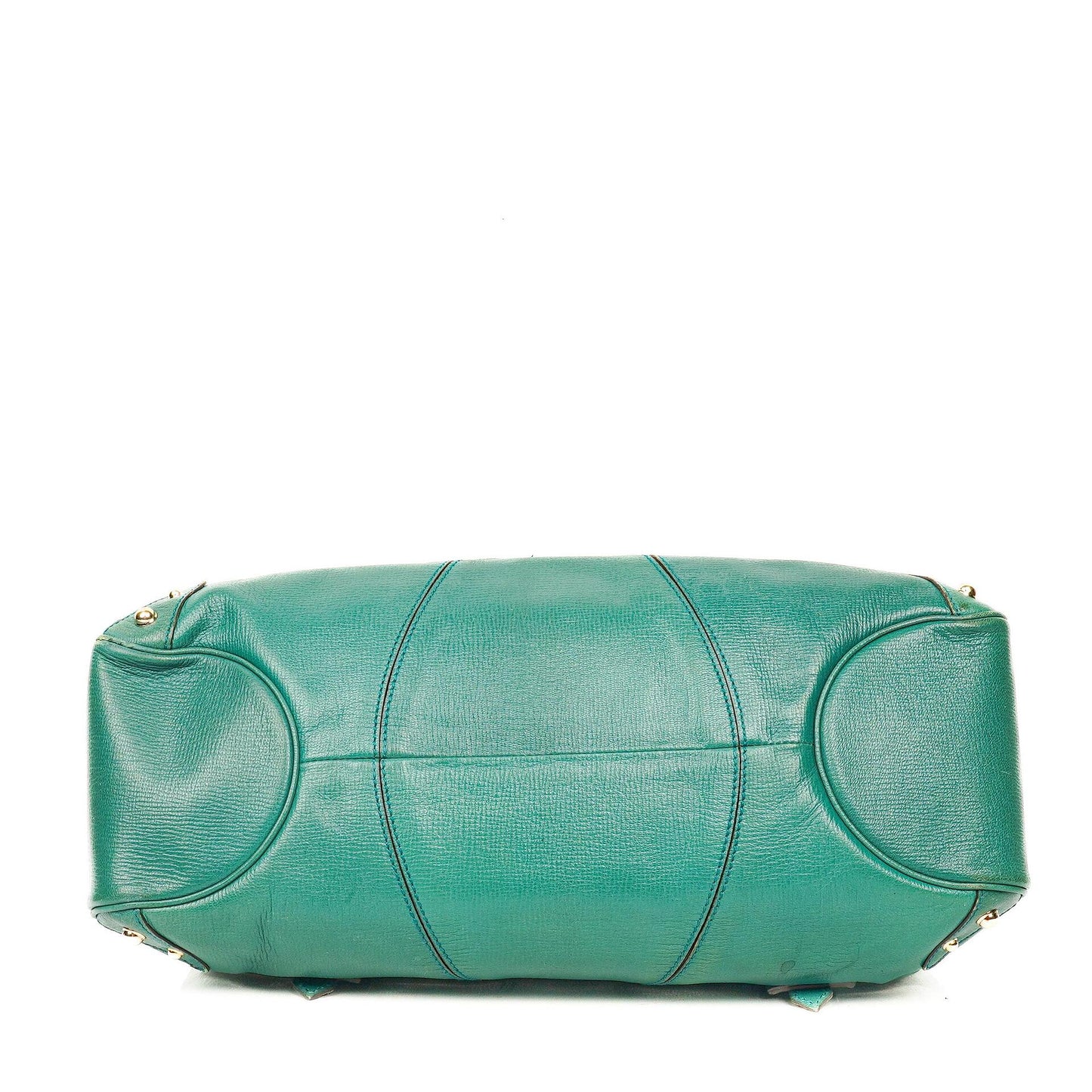 Gucci Horsebit Chain Flap Bag Large aus genarbtem Kalbsleder