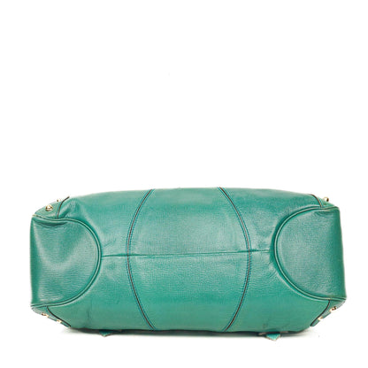 Gucci Horsebit Chain Flap Bag Large aus genarbtem Kalbsleder