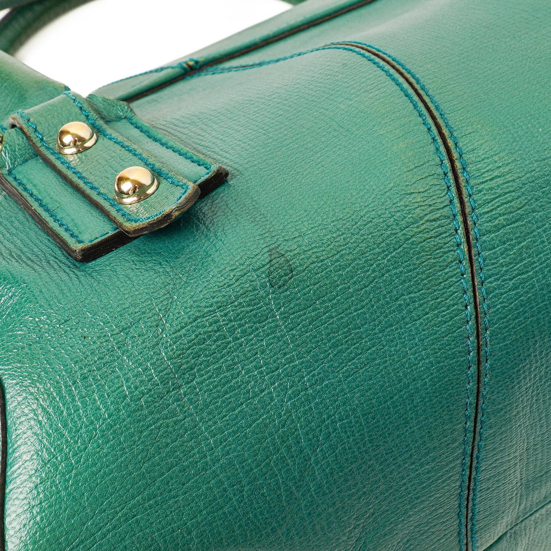 Gucci Horsebit Chain Flap Bag Large aus genarbtem Kalbsleder