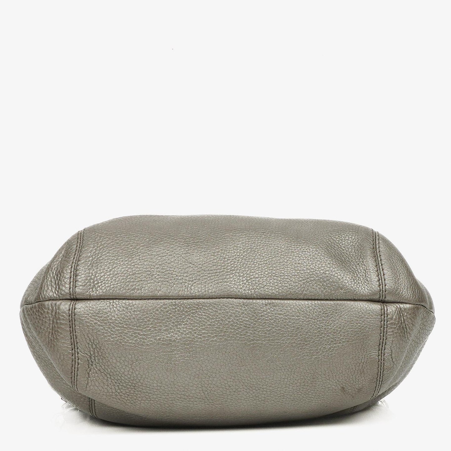Gucci Horsebit Hobo aus grauem genarbtem Kalbsleder