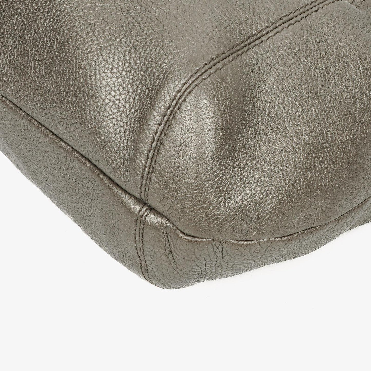 Gucci Horsebit Hobo aus grauem genarbtem Kalbsleder