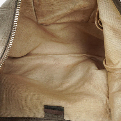 Gucci Horsebit Hobo aus grauem genarbtem Kalbsleder