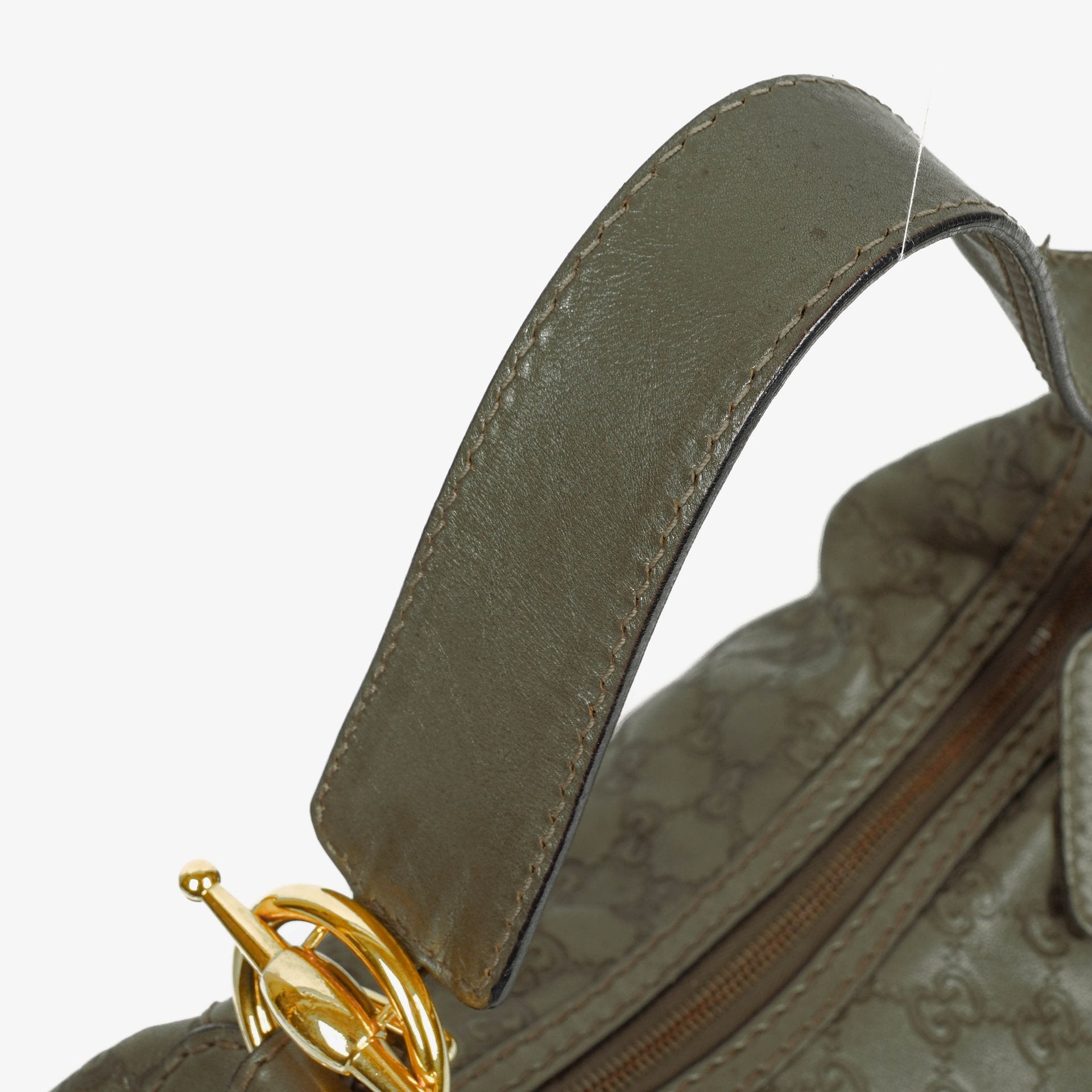 Gucci Guccissima Jokey Hobo Tasche aus Leder