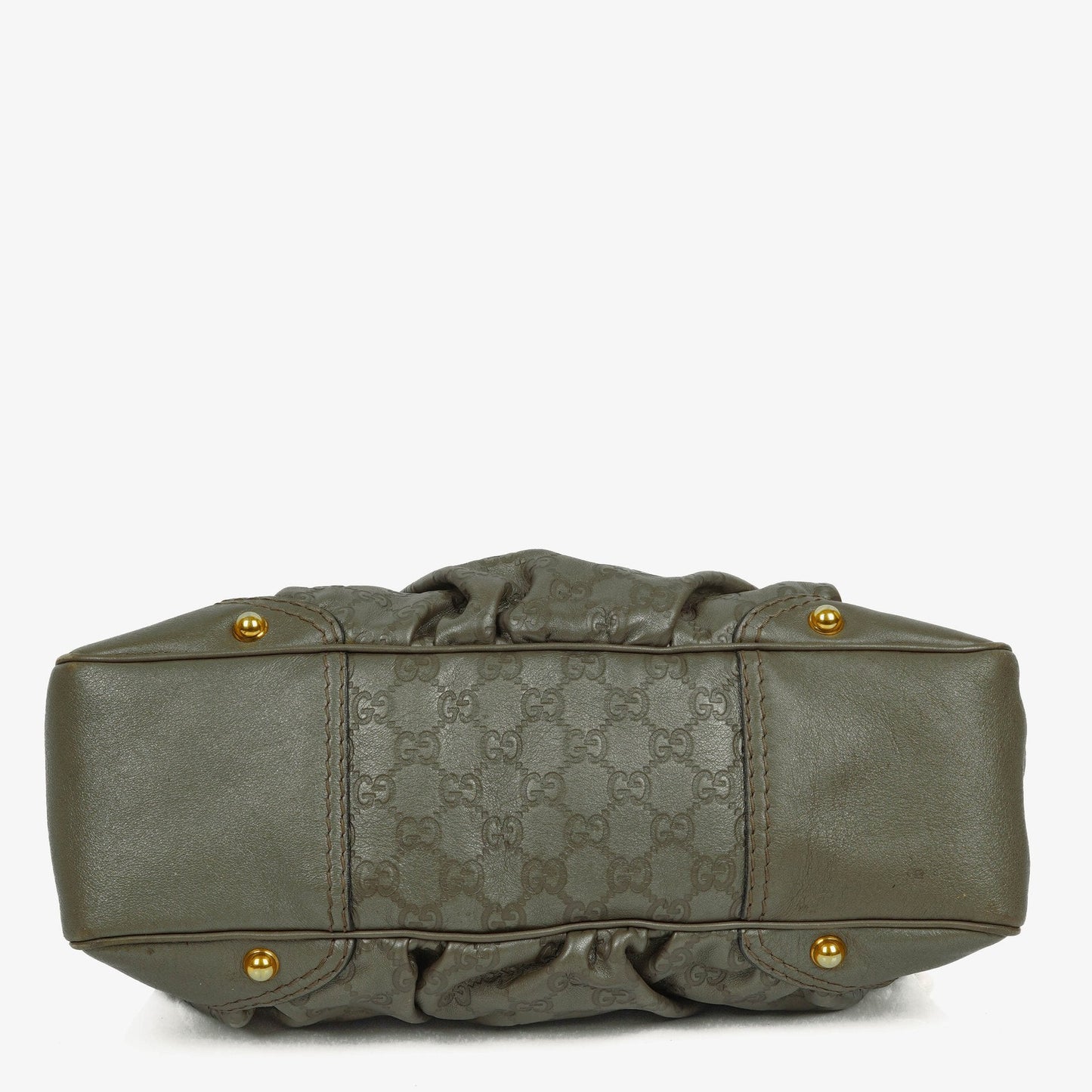 Gucci Guccissima Jokey Hobo Tasche aus Leder