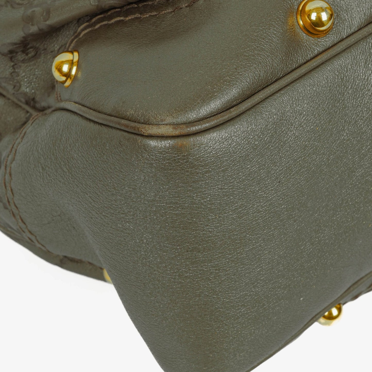 Gucci Guccissima Jokey Hobo Tasche aus Leder
