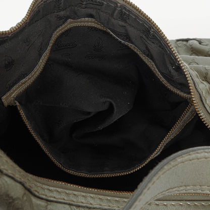 Gucci Guccissima Jokey Hobo Tasche aus Leder