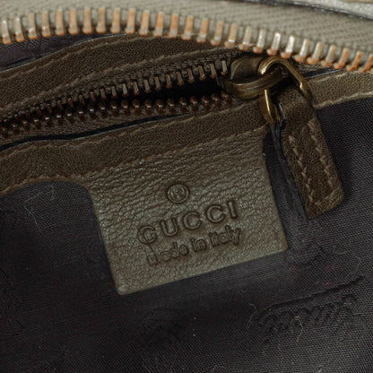 Gucci Guccissima Jokey Hobo Tasche aus Leder
