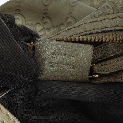 Gucci Guccissima Jokey Hobo Tasche aus Leder