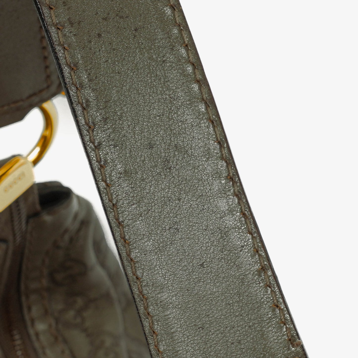 Gucci Guccissima Jokey Hobo Tasche aus Leder