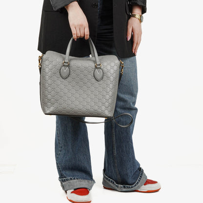Gucci Guccissima Linea A Foldover Tote