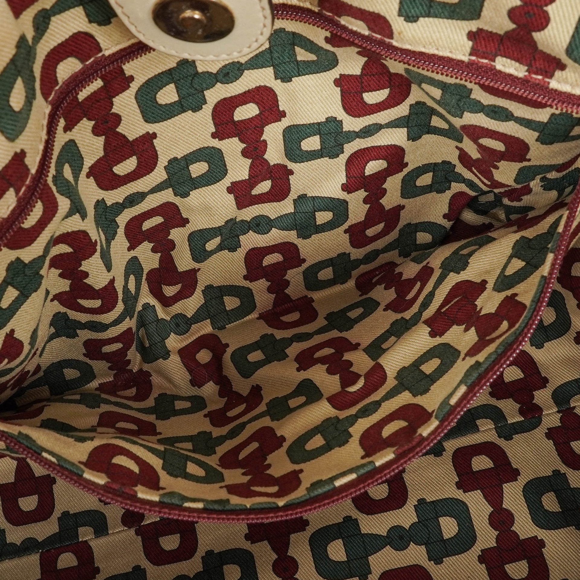 Gucci Suckey Hobo-Tasche aus neutralem Guccissima Leder