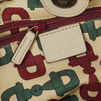 Gucci Suckey Hobo-Tasche aus neutralem Guccissima Leder