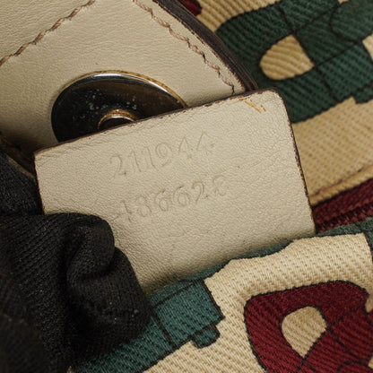 Gucci Suckey Hobo-Tasche aus neutralem Guccissima Leder
