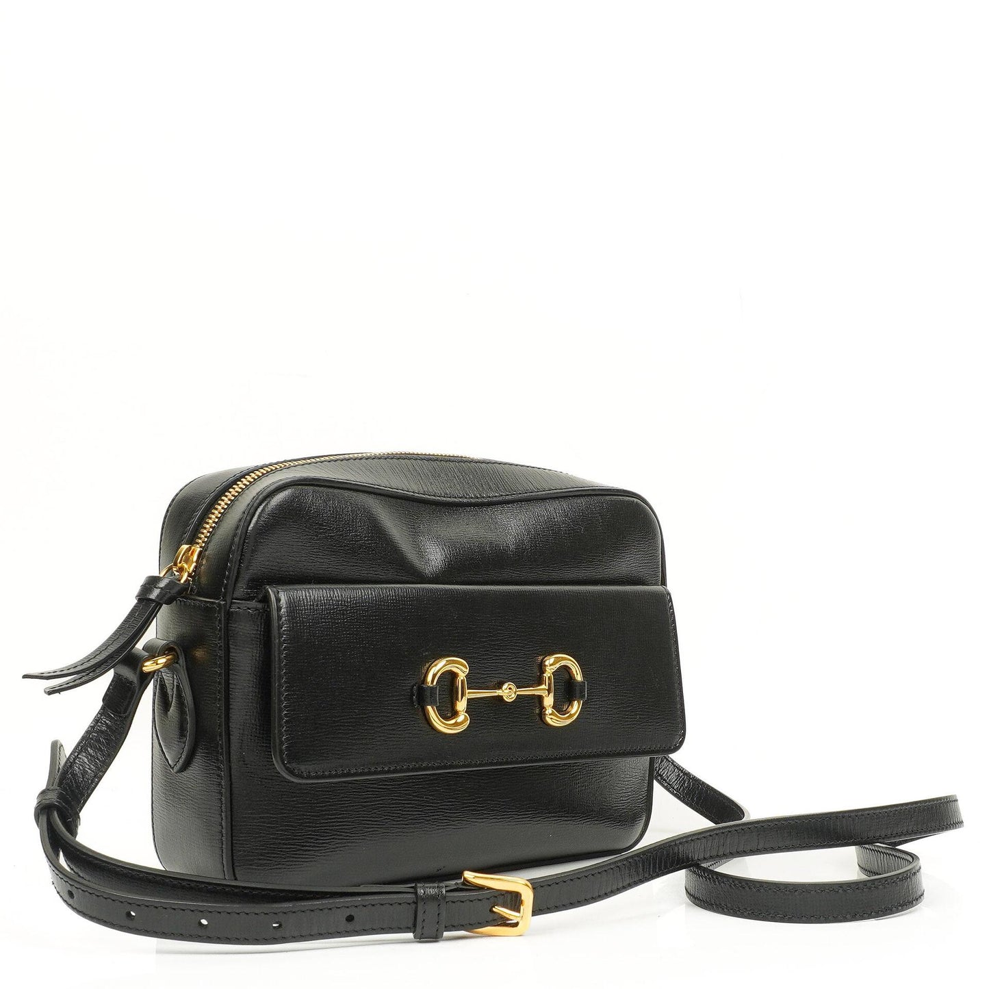 Gucci Horsebit 1955 Schwarze Umhängetasche