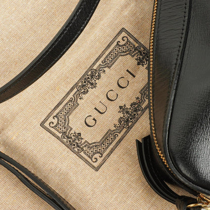 Gucci Horsebit 1955 Schwarze Umhängetasche