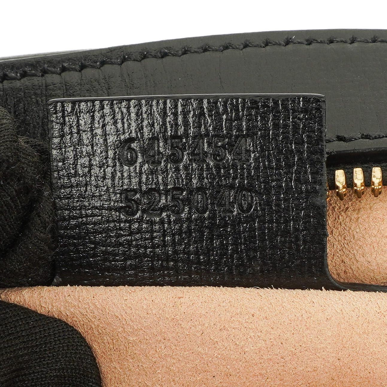 Gucci Horsebit 1955 Schwarze Umhängetasche