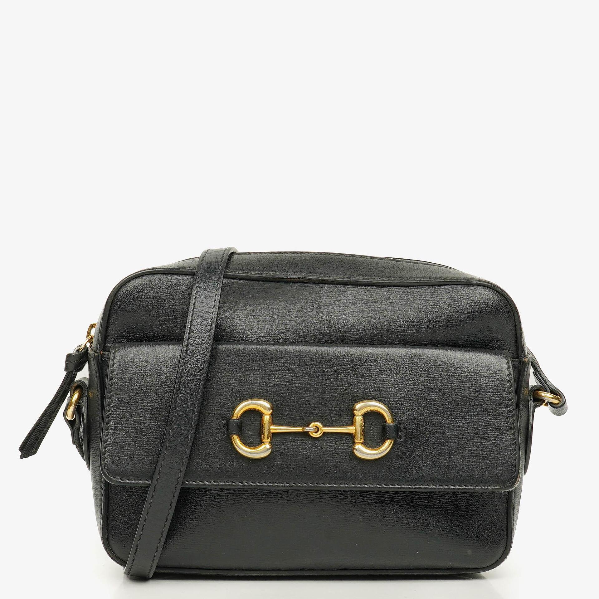 Gucci Horsebit 1955 Umhängetasche in Schwarz