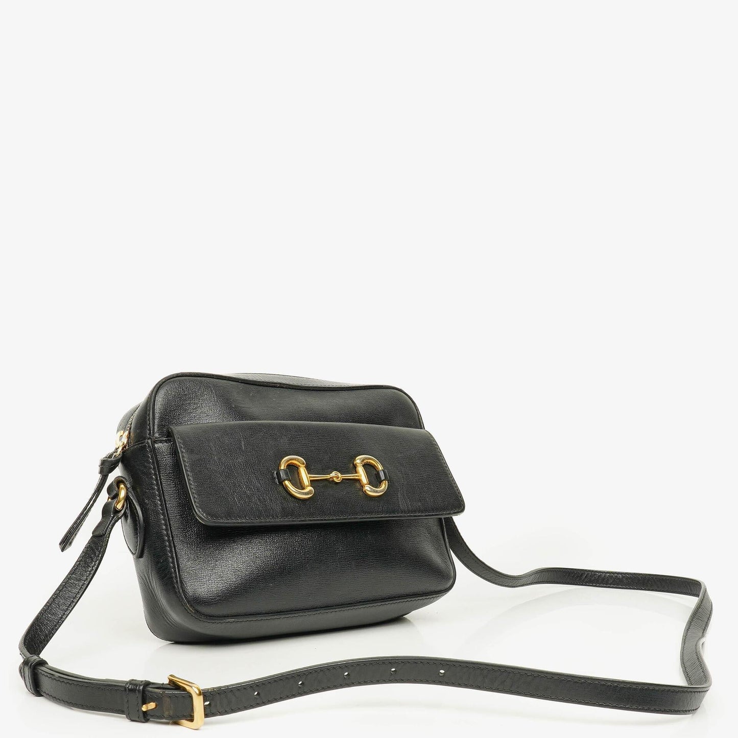 Gucci Horsebit 1955 Umhängetasche in Schwarz