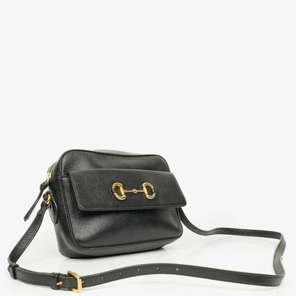 Gucci Horsebit 1955 Umhängetasche in Schwarz