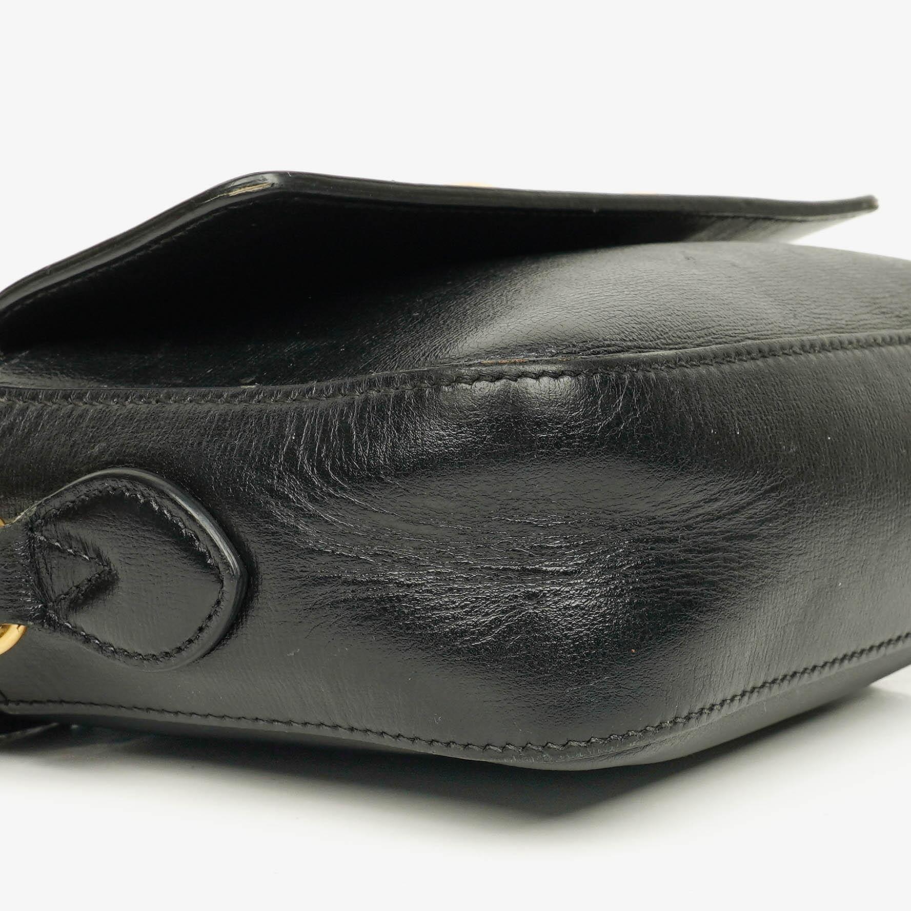 Gucci Horsebit 1955 Umhängetasche in Schwarz