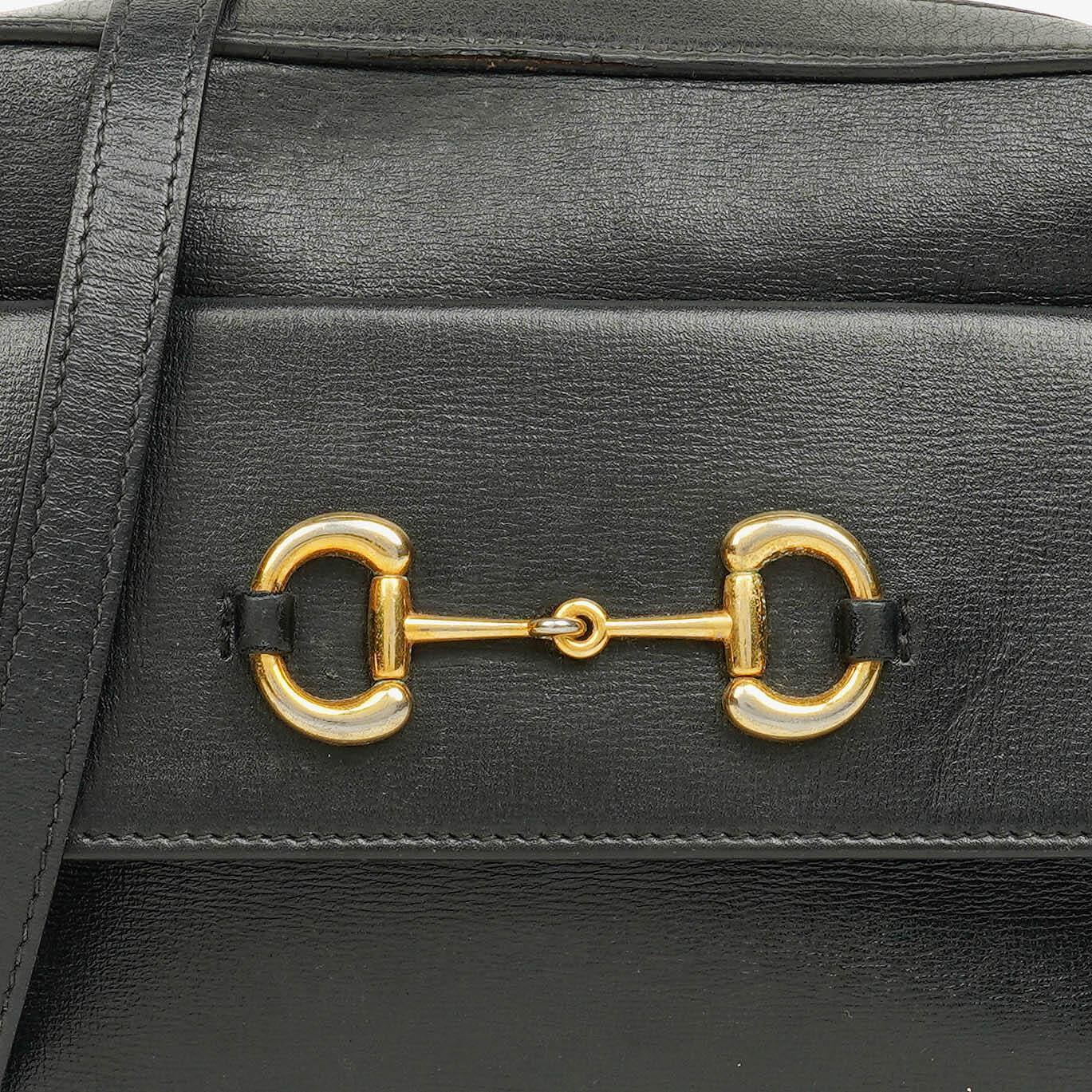 Gucci Horsebit 1955 Umhängetasche in Schwarz