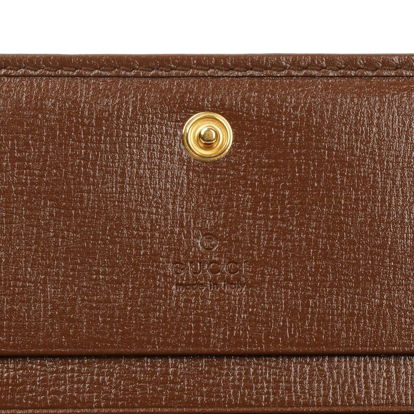 Gucci Horsebit 1955 GG Supreme Monogram Canvas Kartenetui Geldbörse