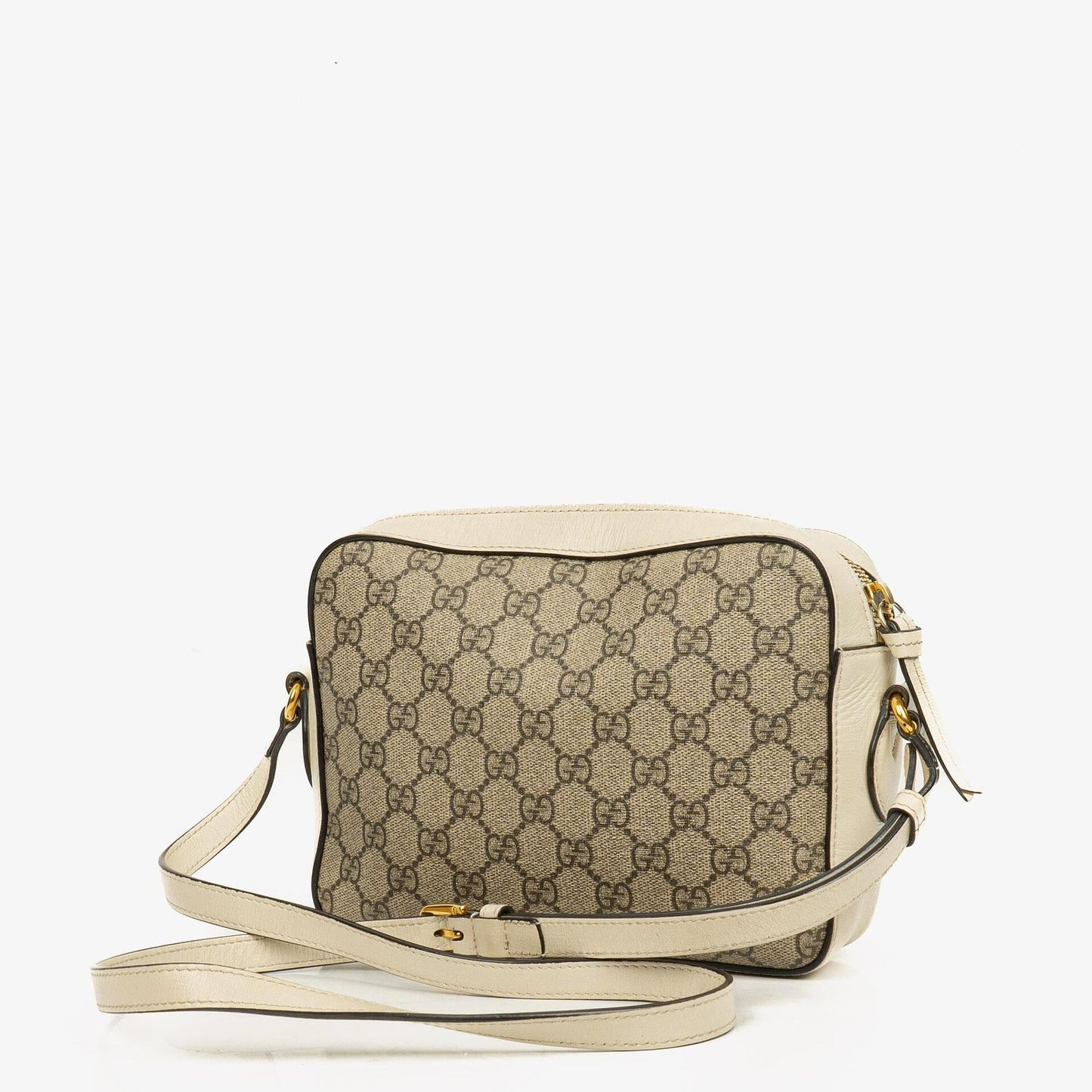 Gucci Horsebit 1955 kleine Schultertasche aus GG Supreme Monogram