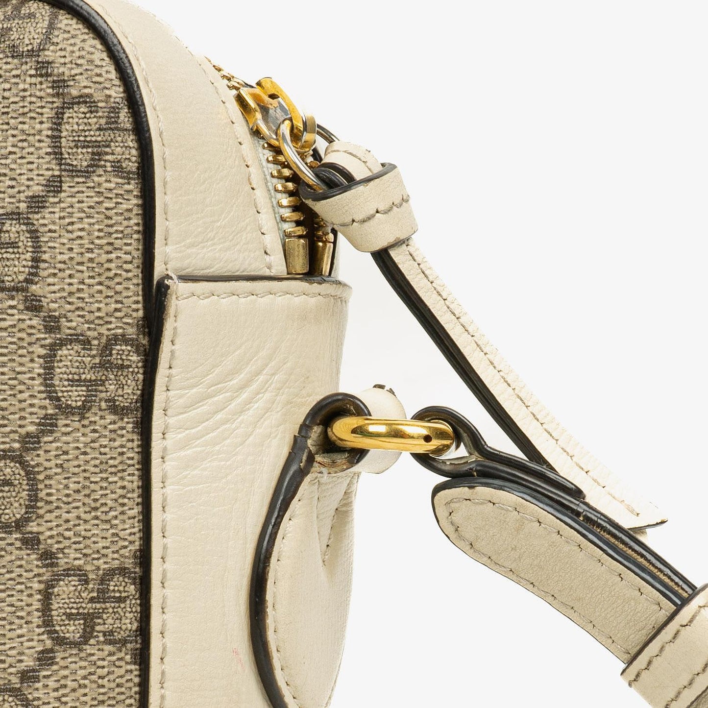 Gucci Horsebit 1955 kleine Schultertasche aus GG Supreme Monogram