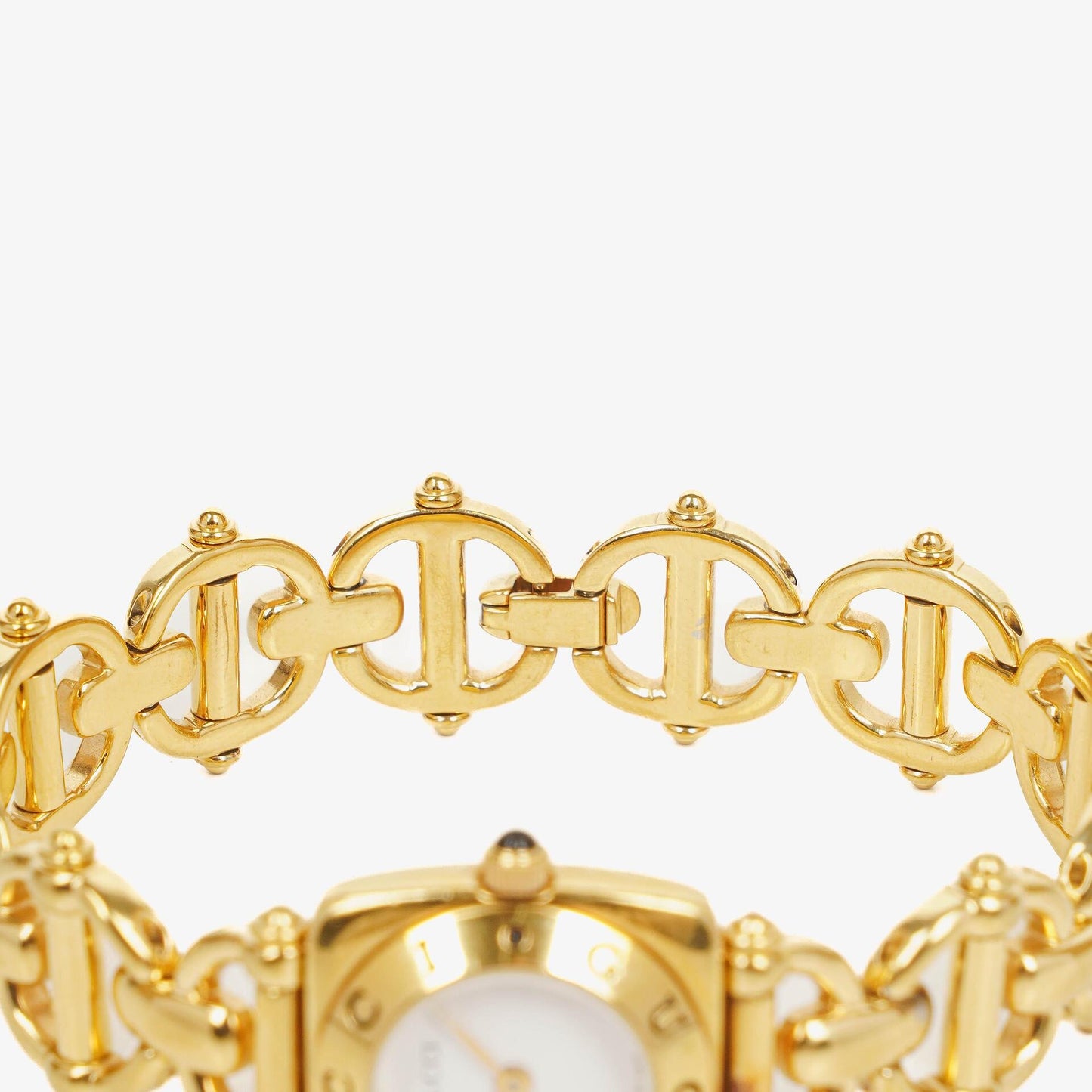 Gucci Horsebit 6400L Quarzuhr aus Edelstahl, 21 mm