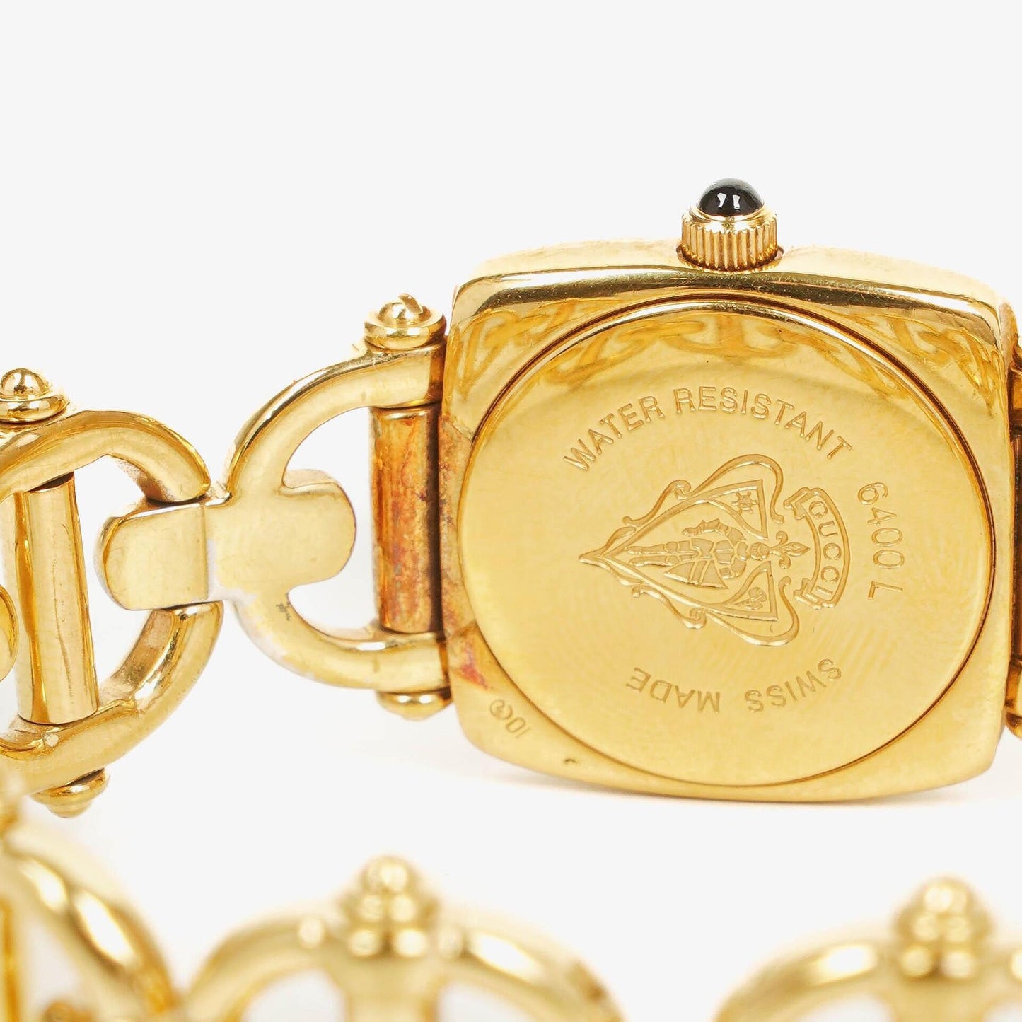 Gucci Horsebit 6400L Quarzuhr aus Edelstahl, 21 mm