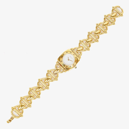 Gucci Horsebit 6400L Quarzuhr aus Edelstahl, 21 mm