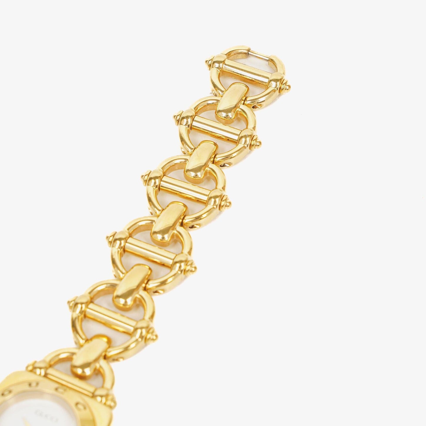 Gucci Horsebit 6400L Quarzuhr aus Edelstahl, 21 mm