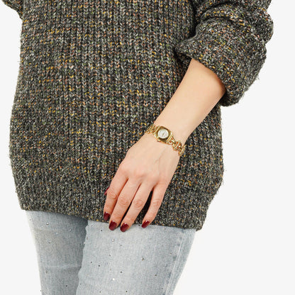 Gucci Horsebit Edelstahl 22mm 6400L Quarzuhr